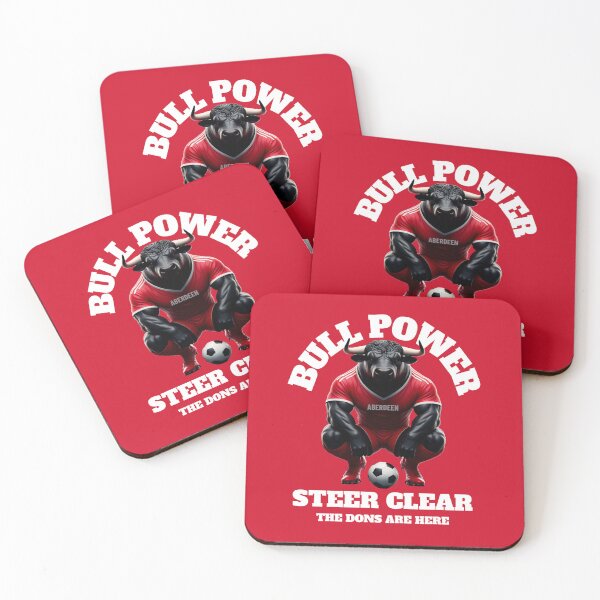 Item preview, Aberdeen Fans: Bull Power - Steer Clear the Dons Are Here (White) designed and sold by AberDons.