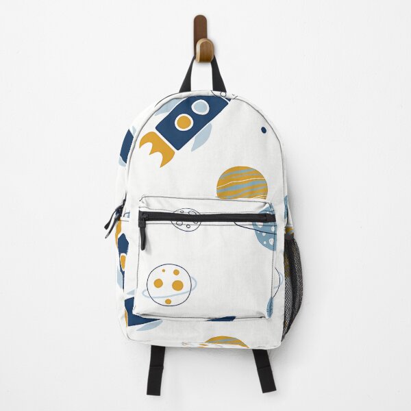 Item preview, Space Pattern Rockets And Planets designed and sold by JacolienJoy.