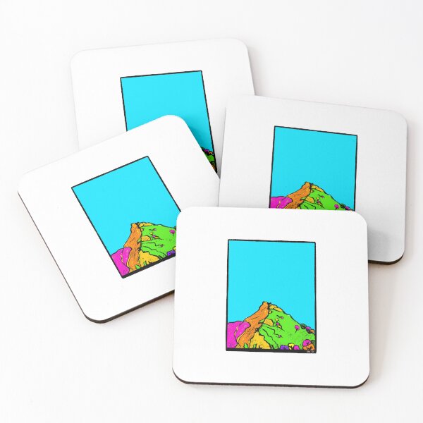 Item preview, Title: Chrome Hill Pop Art Poster – Dragon’s Back, Peak District designed and sold by GWARTGB.