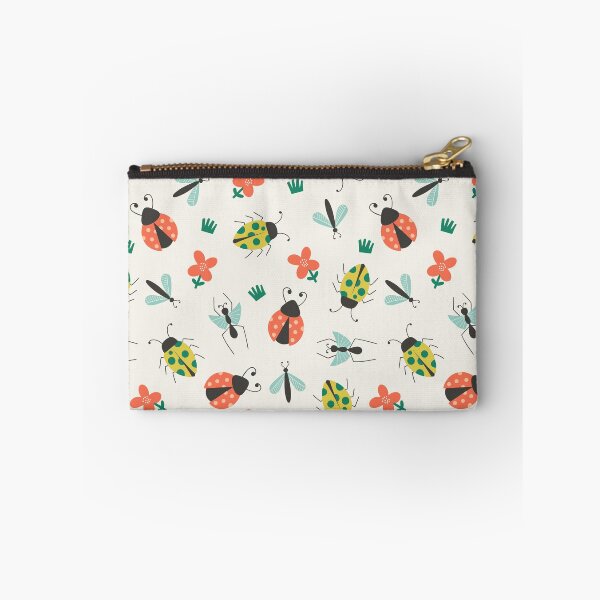 Item preview, Spring bugs vector seamless repeat patterns for kids designed and sold by Retro Street Studios.
