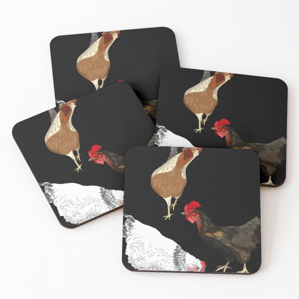 Item preview, Cartoon Chickens designed and sold by JacolienJoy.