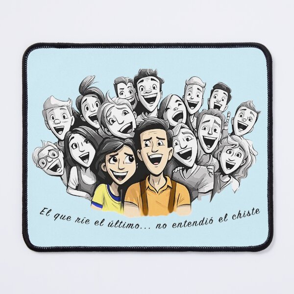 Item preview, He who laughs last... didn't get the joke. designed and sold by Plantiyosa.