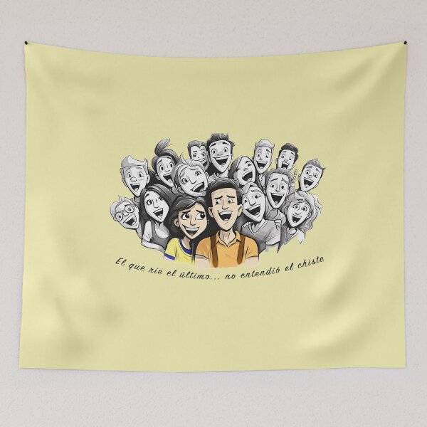 Item preview, He who laughs last... didn't get the joke. designed and sold by Plantiyosa.