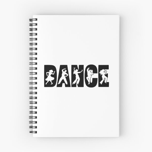 Item preview, Dance Sign with Figures – Minimalist Black Typography Design designed and sold by AMwear.