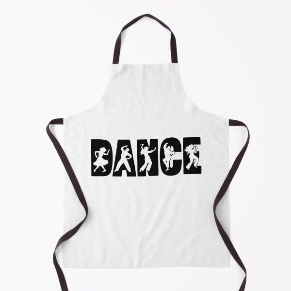 Item preview, Dance Sign with Figures – Minimalist Black Typography Design designed and sold by AMwear.
