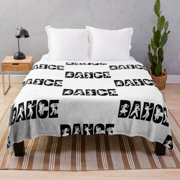 Item preview, Dance Sign with Figures – Minimalist Black Typography Design designed and sold by AMwear.