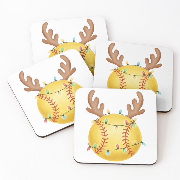 Artikelvorschau, Weihnachts-Softball mit Rentiergeweih entworfen und verkauft von Tigerr3g.