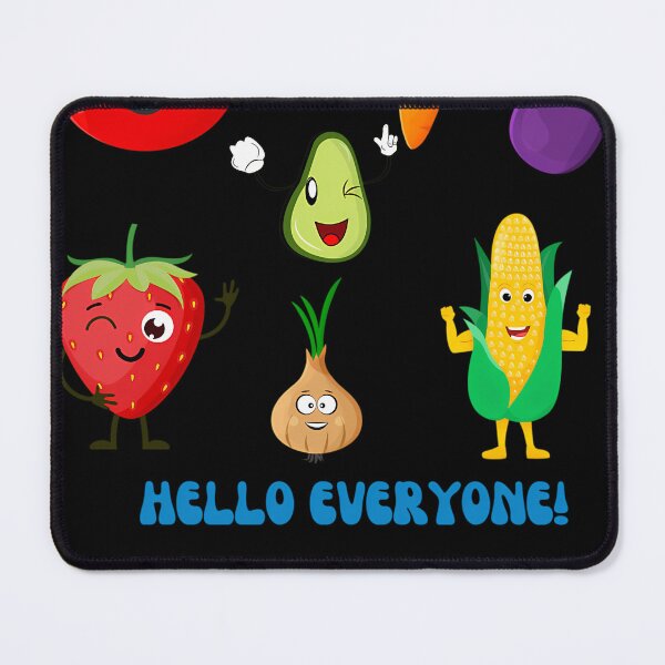 Item preview,  Cartoon Fruits And Vegetables designed and sold by HelloWorldRei.