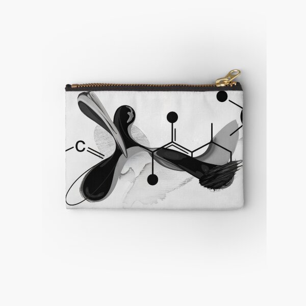 Item preview, Molecular Structure Abstract Wall Art – Scientific Diagram Canvas Print designed and sold by jazzyfunky.
