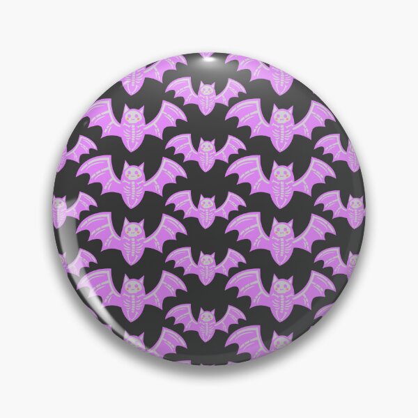 Item preview, Blushing Skeletal Bats - Halloween - [2021 Collection] JT027 designed and sold by bewitched_closet.