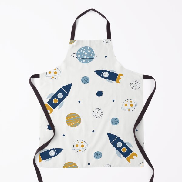 Item preview, Space Pattern Rockets And Planets designed and sold by HelloWorldRei.