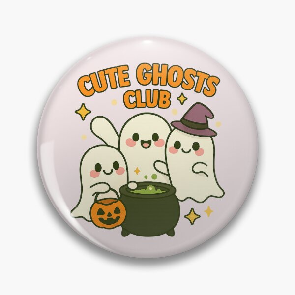 Item preview, CUTE GHOSTS CLUB – Cute Halloween Monsters Brewing Trouble designed and sold by lovelypresents.