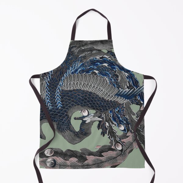 Item preview, Hokusai Phoenix Motif – Japanese Art Design designed and sold by MOMO-CREATESHOP.