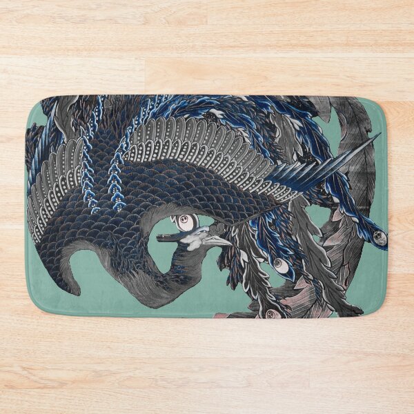 Item preview, Hokusai Phoenix Motif – Japanese Art Design designed and sold by MOMO-CREATESHOP.