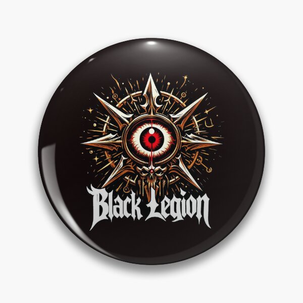 Item preview, Black Legion - Retro Metal designed and sold by jarmarcussevag.