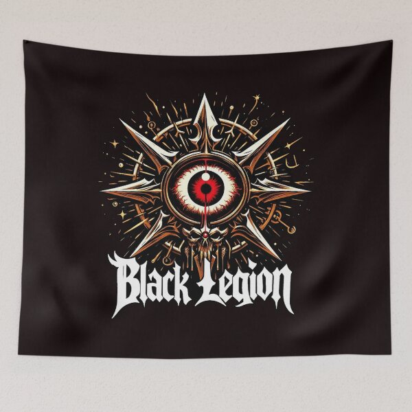 Item preview, Black Legion - Retro Metal designed and sold by jarmarcussevag.