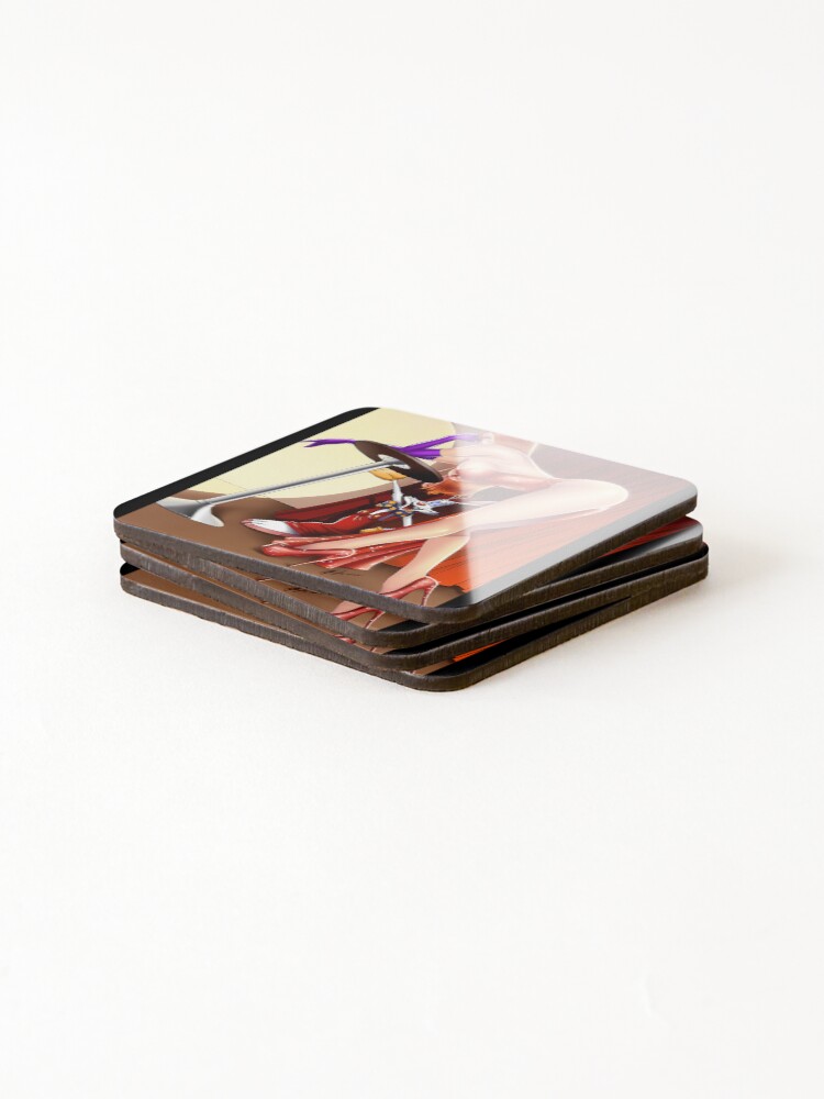 Thumbnail 4 of 5, Coasters (Set of 4), Jessica Rabbit designed and sold by FieldGonzalez93.