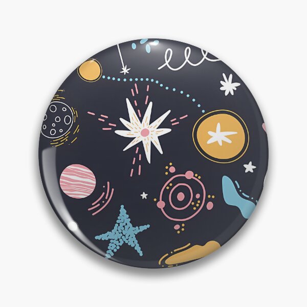 Item preview, Space Pattern. Rockets Stars Planets designed and sold by FieldGonzalez93.