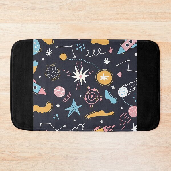 Item preview, Space Pattern. Rockets Stars Planets designed and sold by FieldGonzalez93.
