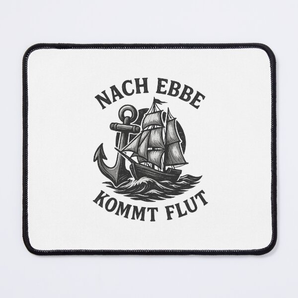 Item preview, After low tide comes high tide – rustic sailor design with a maritime look designed and sold by Fies-und-Fein.