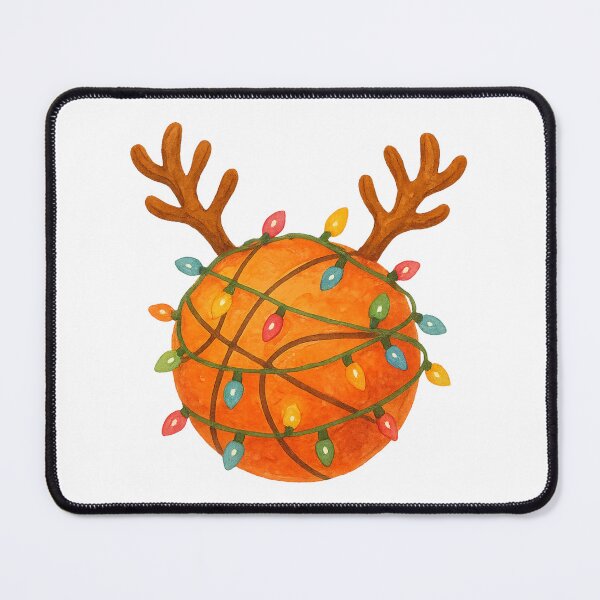 Item preview, Christmas Reindeer Basketball designed and sold by Alex Songs.