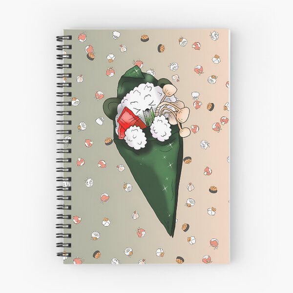 Item preview, Sleepy Cartoon Sushi Temaki designed and sold by FieldGonzalez93.