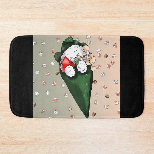 Item preview, Sleepy Cartoon Sushi Temaki designed and sold by FieldGonzalez93.