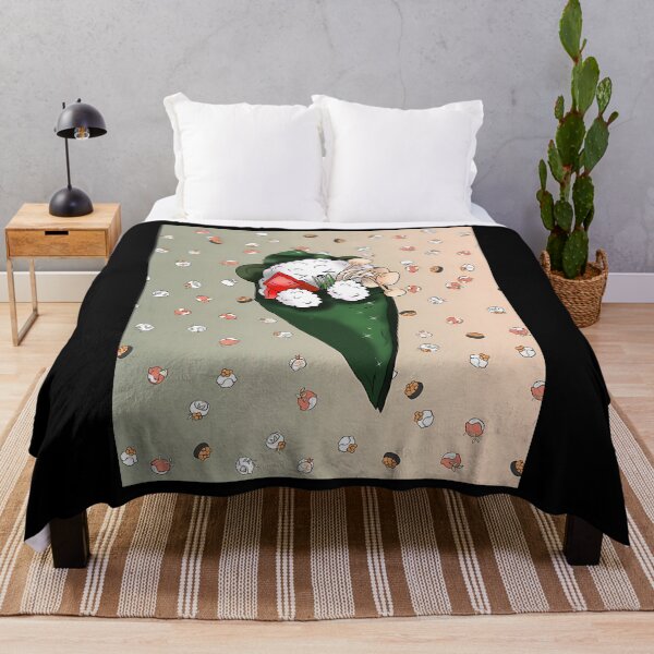 Item preview, Sleepy Cartoon Sushi Temaki designed and sold by FieldGonzalez93.