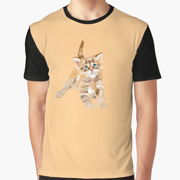 kitten Graphic T-Shirt