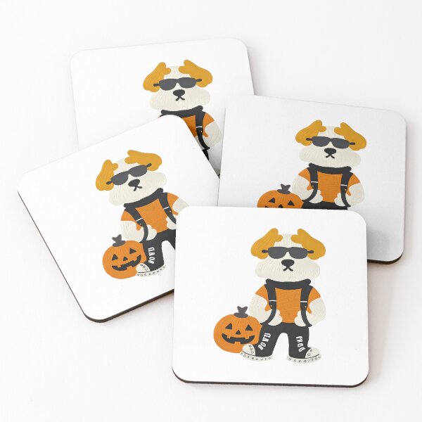 Item preview, Muscle Halloween Dog designed and sold by MUSIC_LABO.
