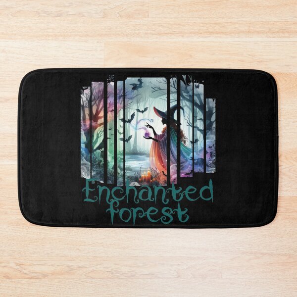 Item preview, Enchanted forest with a charming witch designed and sold by DżodżoJoy.