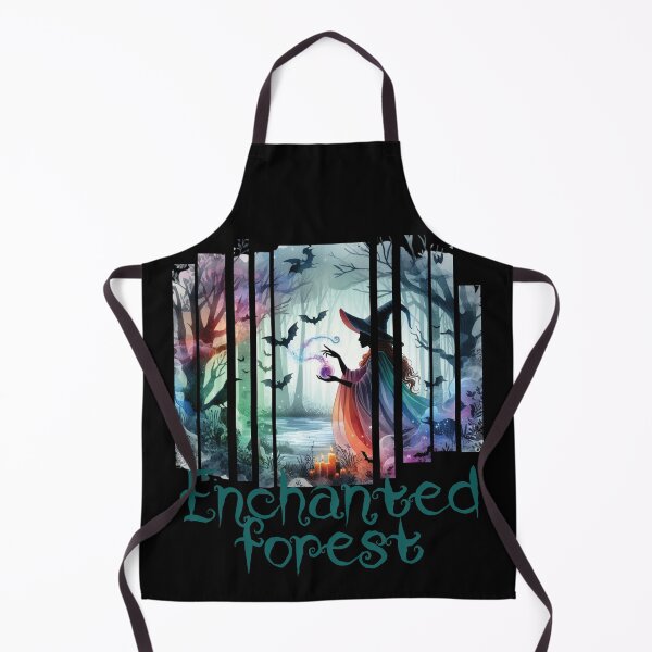 Item preview, Enchanted forest with a charming witch designed and sold by DżodżoJoy.