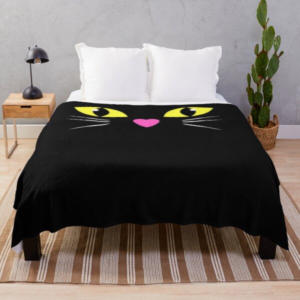 Item preview, Black Cat Face Shirt Kids Easy Black Cat Halloween Costume designed and sold by vanesajoer.