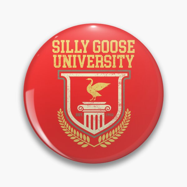 Item preview, Silly Goose University Funny College Logo.png designed and sold by adionew.