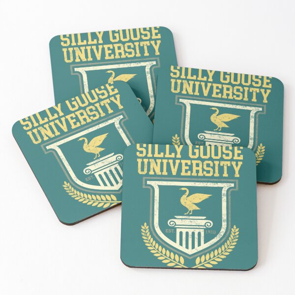 Item preview, Silly Goose University Funny College Logo.png designed and sold by adionew.