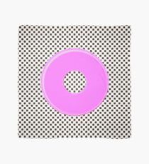 Pink bubble gum blot. Scarf