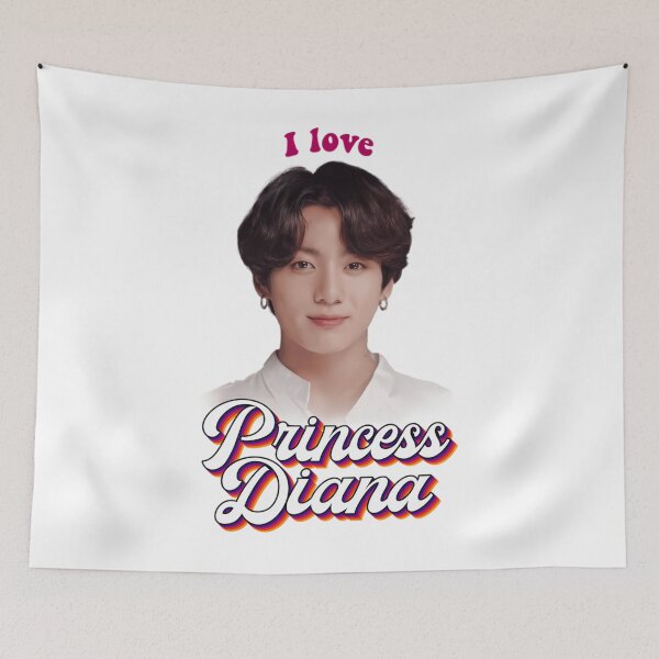 Item preview, Princess Diana Jungkook Kpop Retro Meme designed and sold by Missilianeolk.