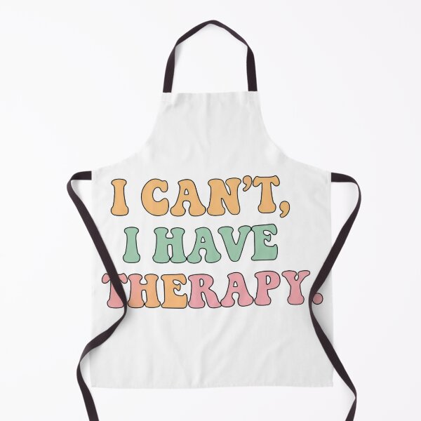 Item preview, Playful Therapy Quote in Vintage-Inspired Typography designed and sold by SplashTastic.
