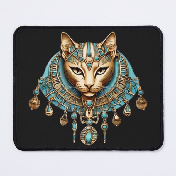 Item preview, Sacred Cat Amulet – Vintage Egyptian Necklace Art designed and sold by Antik by Schulz.