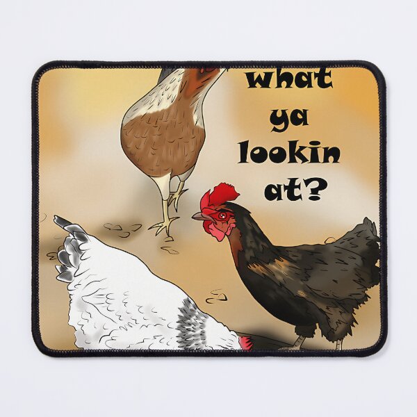 Item preview, Farmyard Cartoon Chickens designed and sold by HaneyFashion.