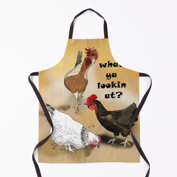 Item preview, Farmyard Cartoon Chickens designed and sold by HaneyFashion.