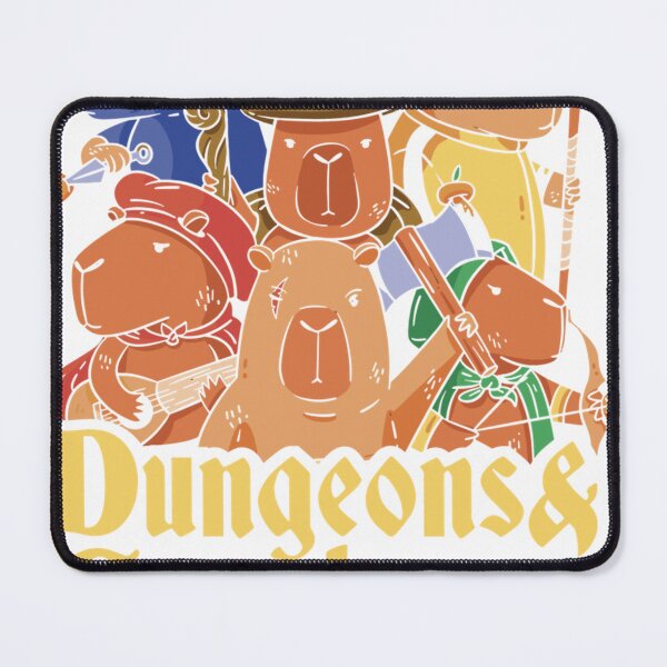 Item preview, Dungeons And Capybaras designed and sold by Missilianeolk.