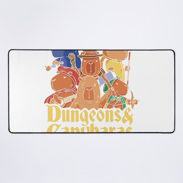 Item preview, Dungeons And Capybaras designed and sold by Missilianeolk.