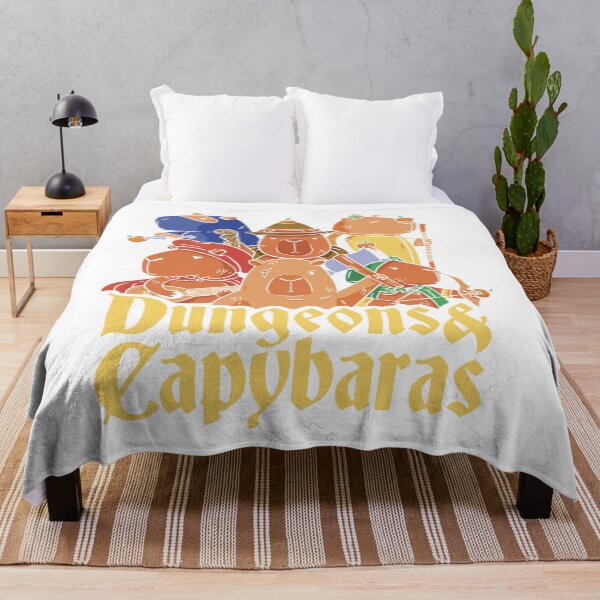 Item preview, Dungeons And Capybaras designed and sold by Missilianeolk.