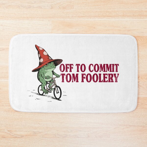 Item preview, Off To Commit Tom Foolery Frog Funny Weirdcore Meme designed and sold by Missilianeolk.