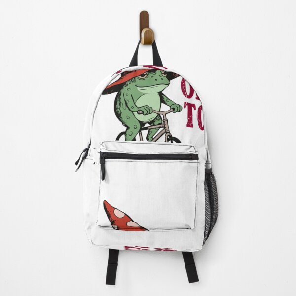 Item preview, Off To Commit Tom Foolery Frog Funny Weirdcore Meme designed and sold by Missilianeolk.