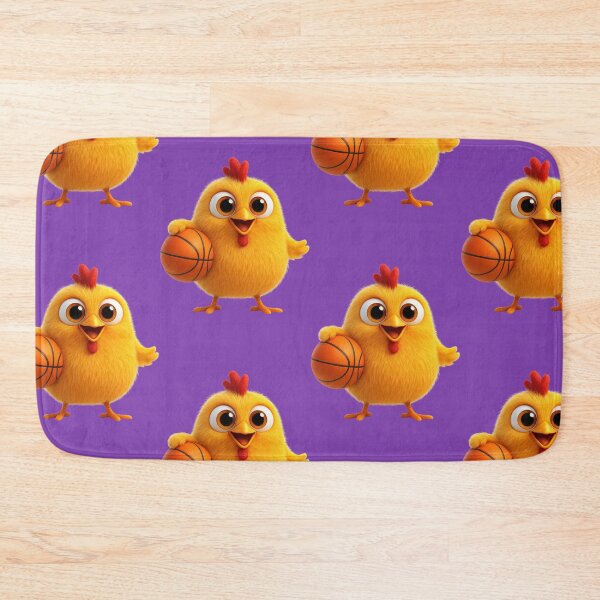 Item preview, playing basketball, kawaii chick designed and sold by Mauswohn.