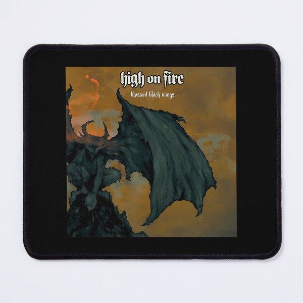 Artikelvorschau, High On Fire – Blessed Black Wings Album 2005 entworfen und verkauft von CervantesSerp.