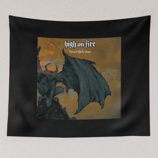 Aperçu de l'œuvre High On Fire - Album Blessed Black Wings 2005 créée et vendue par CervantesSerp.