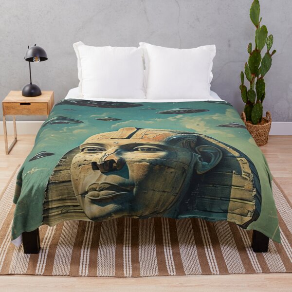 Item preview, Sci-Fi Alien Sphinx – Vintage Poster Art designed and sold by Antik by Schulz.